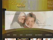 Tablet Screenshot of indianapolisdentalclinic.com